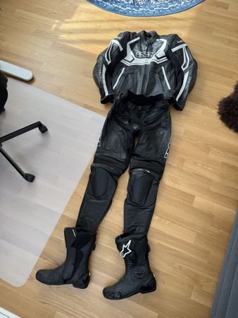 NEU!! IXS Motorradkombi inkl. Alpinestars Schuhe