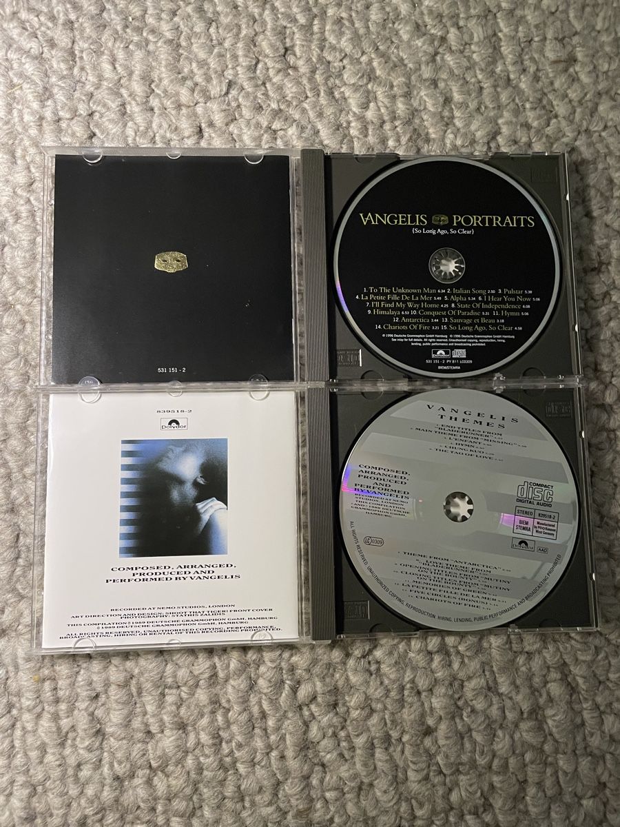 CDs: 2x Vangelis – D'occasion à Reinach AG par trigger7811 1