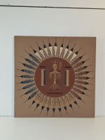 Navajo Sandbild, Indianische Kunst. (nov652)