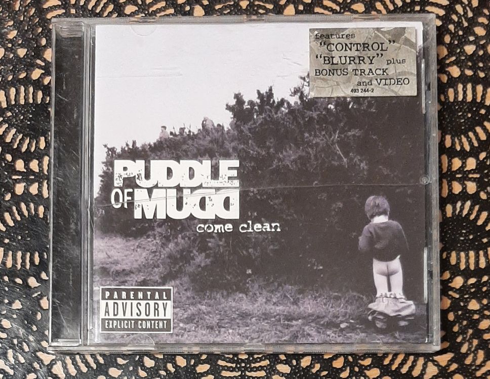 Puddle Of Mudd - Come Clean, USA Grunge Rock CD Album 2001 (Gebraucht ...