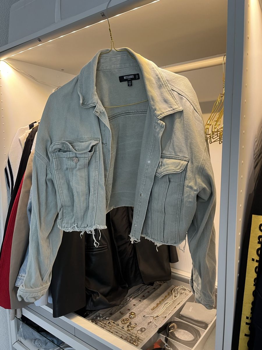 Giacche: Jeansjacke grün – Nuovo (secondo la descrizione) da Zuchwil venduto da celixne 2