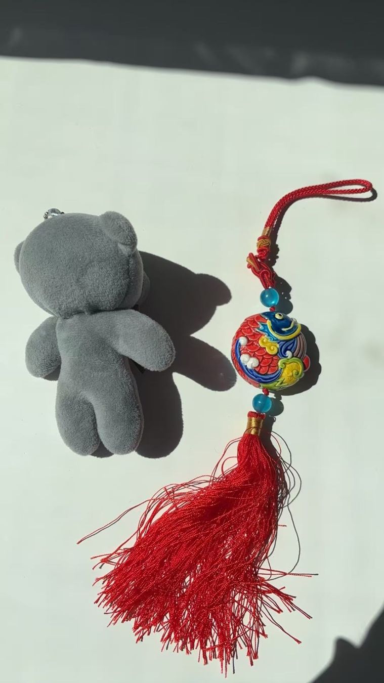 Tutte le decorazioni: Chinesischer Glücksanhänger mit Quaste – Usato da Niederweningen venduto da zw4_s78j 1