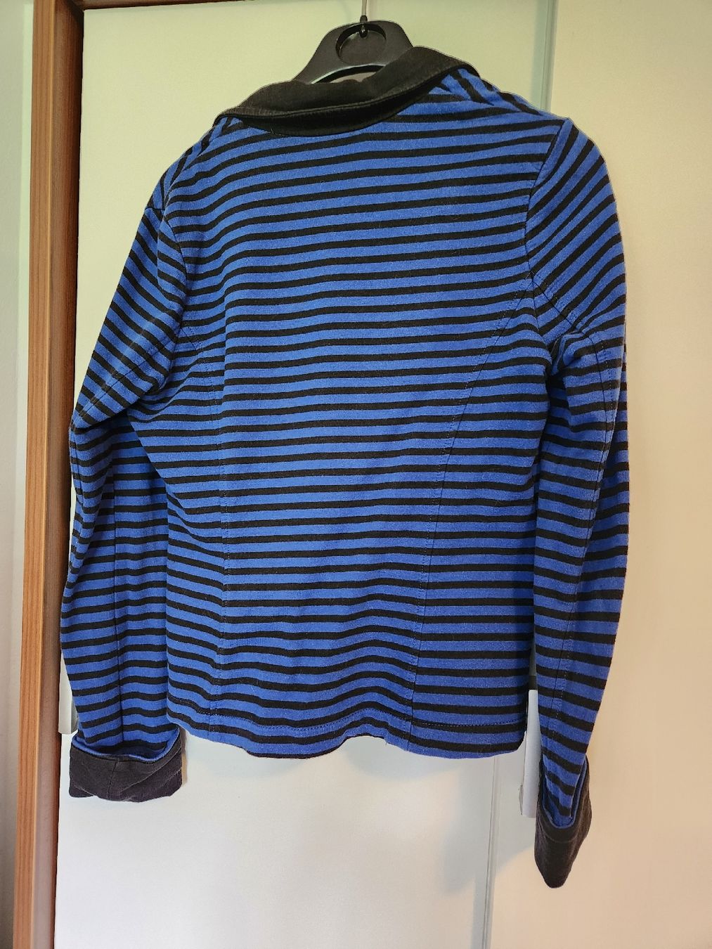 Mexx Giacche: Jersey-Blazer schwarz/blau gestreift von Mexx – Usato da Fribourg venduto da voidness 3