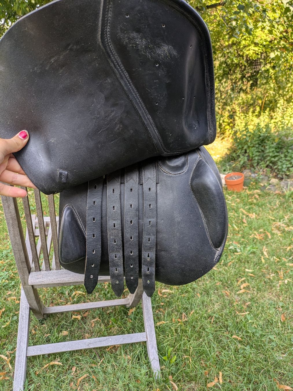 Selles, accessoires: Vielseitigkeits Sattel – D'occasion à Hausen am Albis par cov_8m2t 1