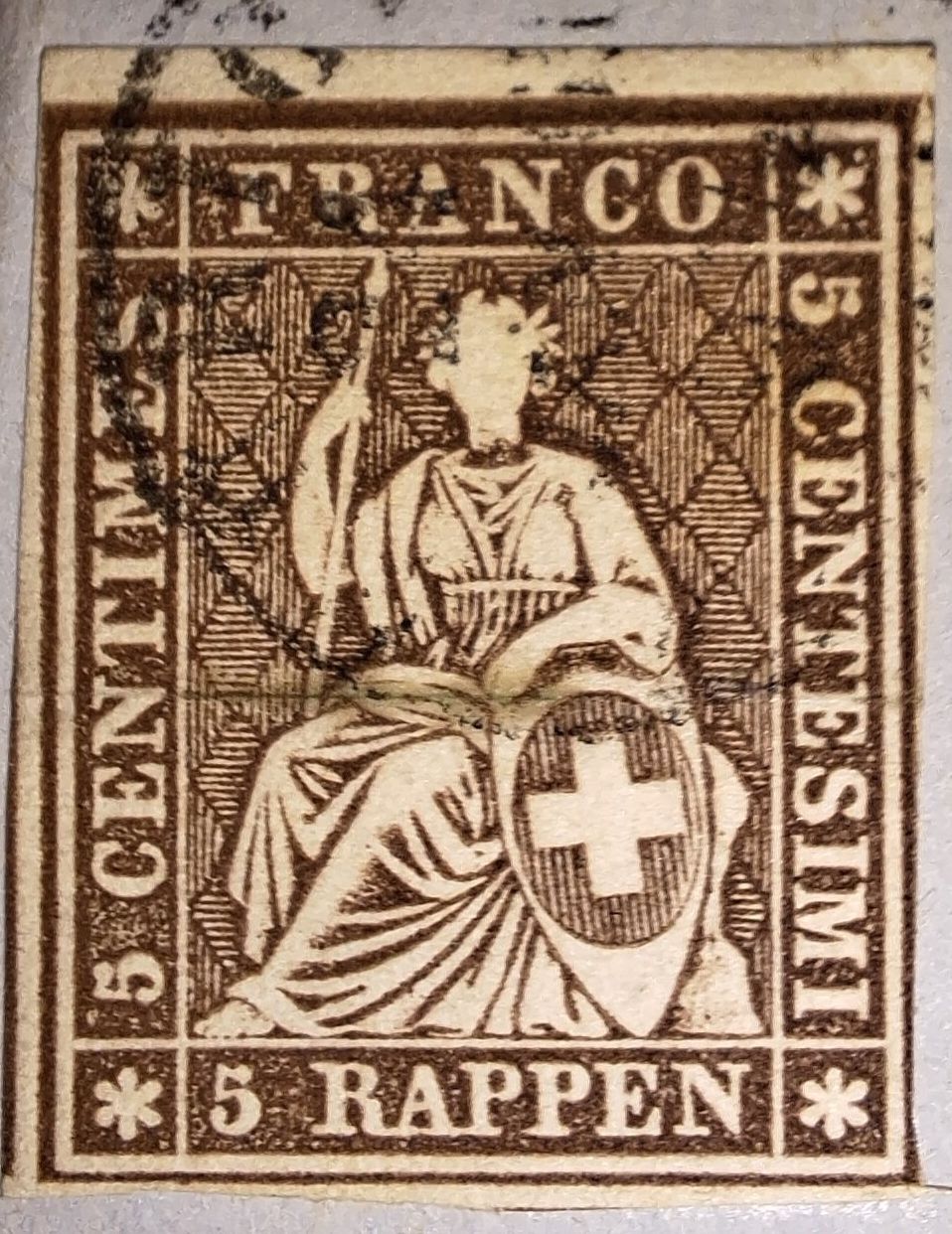 Tutti i francobolli: Strubelbrief 22G Zürich – Usato da Balgach venduto da SIMEON27 2