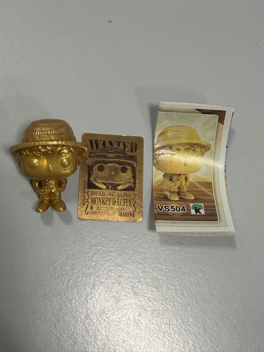 Funko Statuette: Funko Pop One Piece Monkey D Luffy gold VS504 – Nuovo (secondo la descrizione) da Schönholzerswilen venduto da Biker00