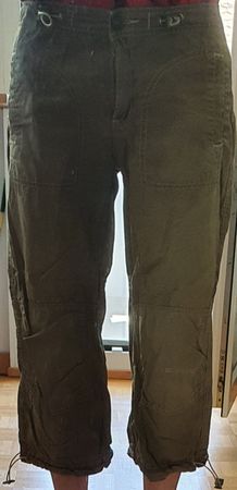 Hose 3/4 Cargohose Khaki Grösse S gebraucht