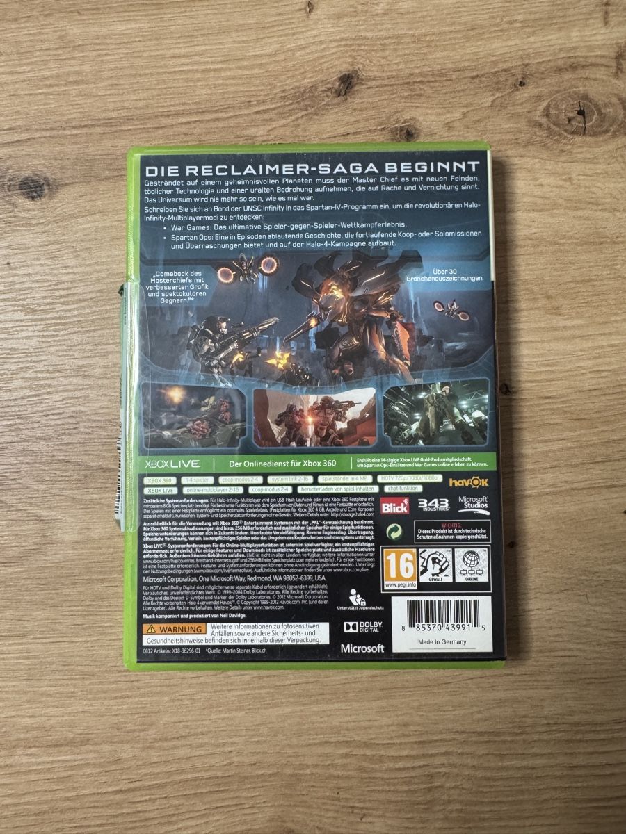 Giochi: Halo 4 - Xbox 360 - Game – Usato da Biberist venduto da etesummer 1