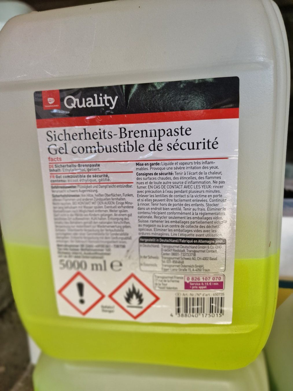 Altro per cucinare: Brennpaste, Brenngel – Nuovo (secondo la descrizione) da Flüelen venduto da novena 3
