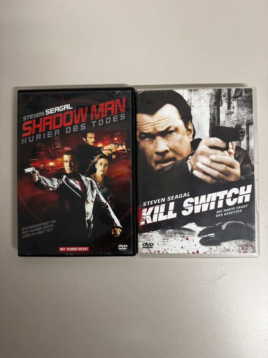 Tutti i DVDs: Steven Seagal DVDs Shadow Man + Kill Switch gebraucht – Usato da Zürich venduto da Nobs1