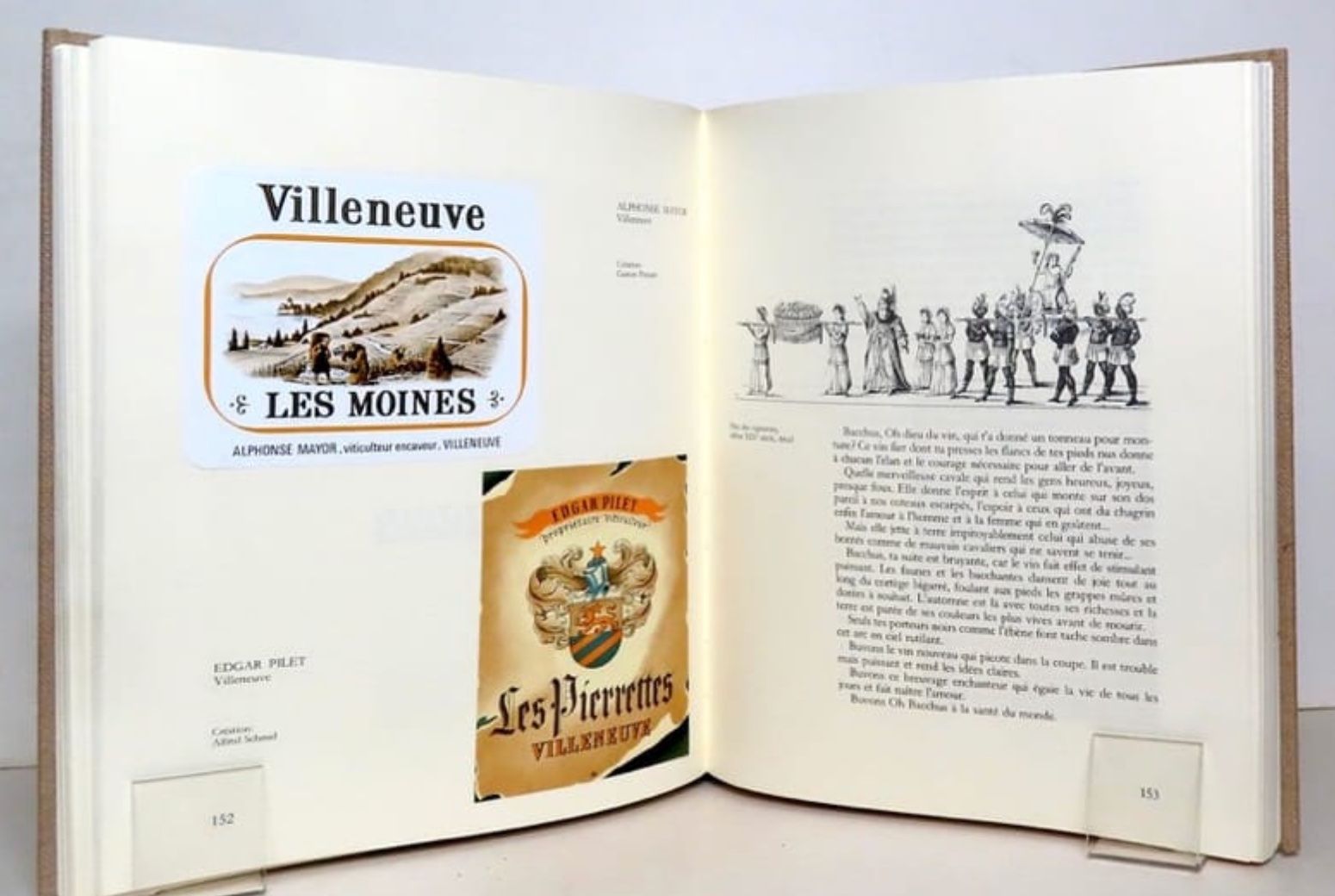 Libri: Le Vin à travers l'étiquette. La Suisse romande. – Usato da Le Locle venduto da LibrairieLaBergerie 2