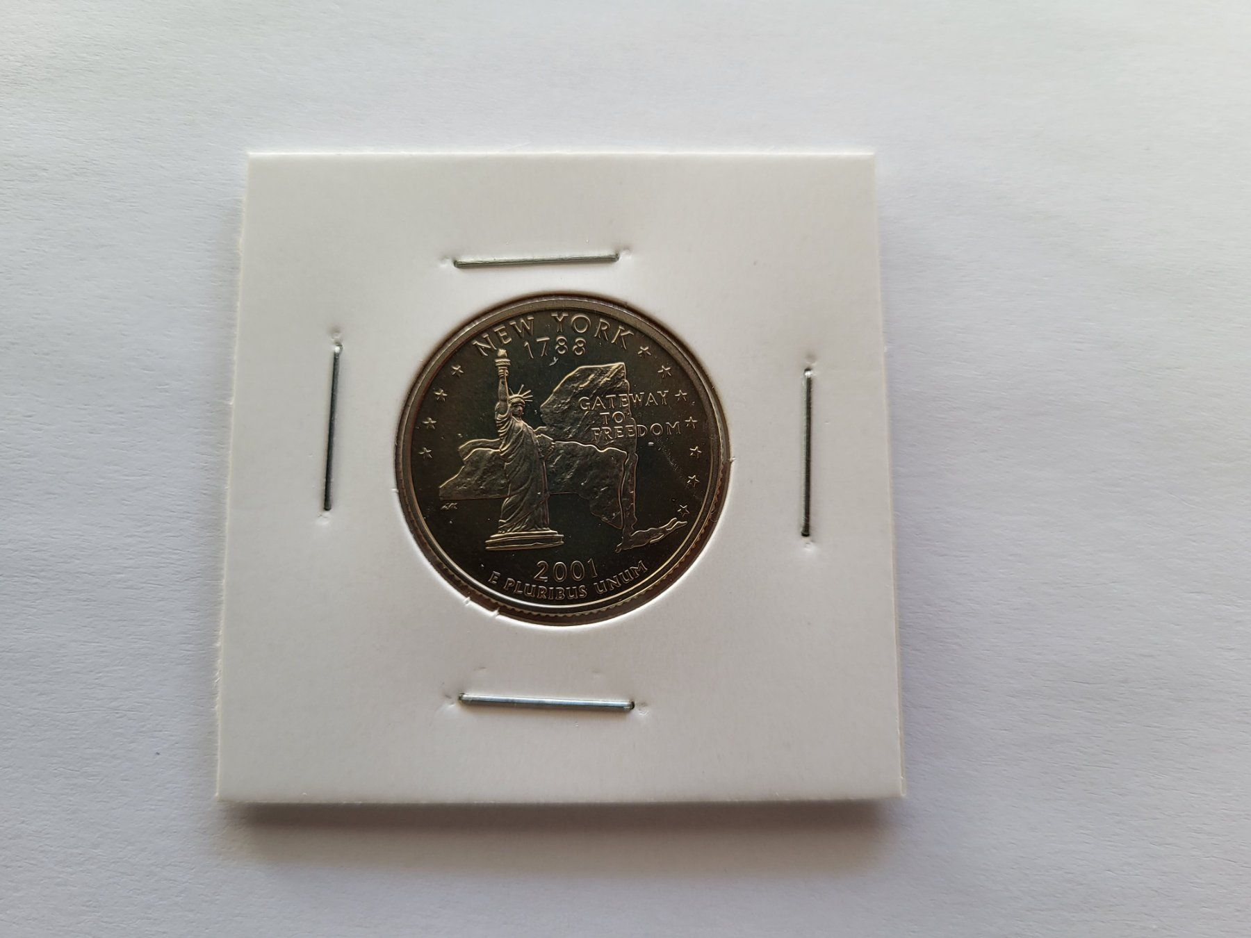 Tutti le monete: Quarter New York 2001 S Proof – Nuovo (secondo la descrizione) da Pravidondaz venduto da LVtik