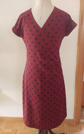 Kleid King Louie L dunkelrot
