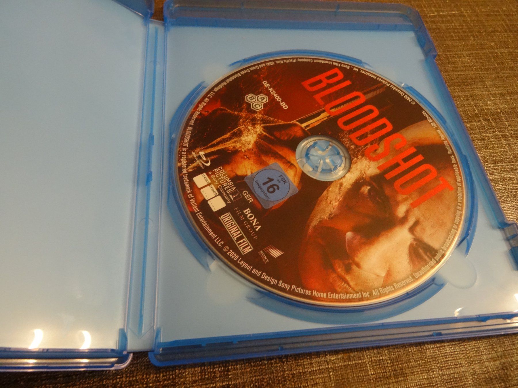 Tutti i DVDs: Bloodshot BLU-RAY – Usato da Olten venduto da Disc-Verkauf 1