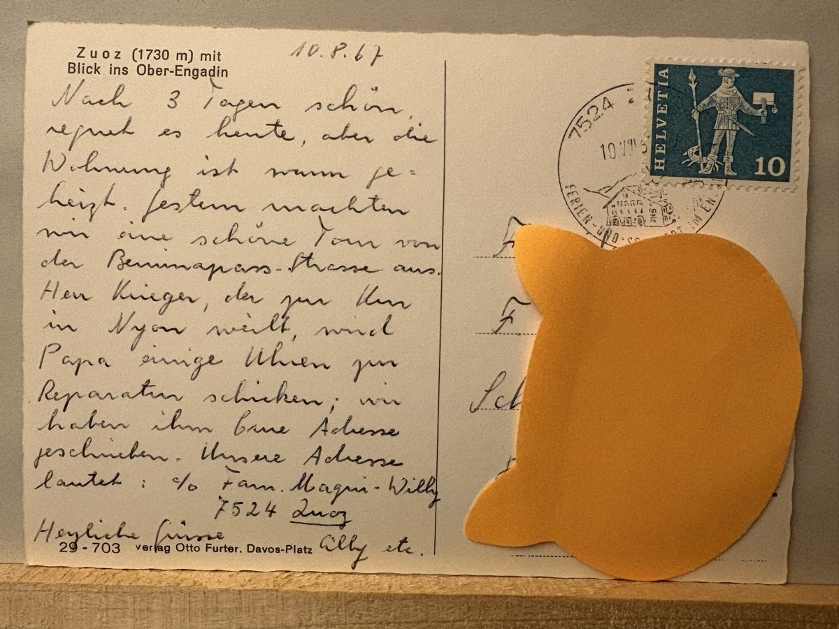 Cartes postales: AK von Zuoz / Ober- Engadin – D'occasion à Rümlang par Kartenpost1 1