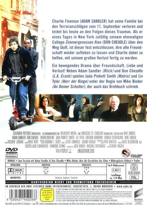 Tutti i DVDs: Reign Over Me - Die Liebe in mir – Nuovo (secondo la descrizione) da Volketswil venduto da Fraese1 1
