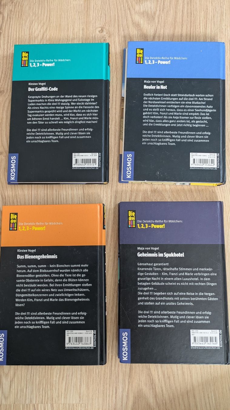 Bücher: 4 Bücher die drei!!! – Gebraucht aus Ettingen von Gerbera99 1