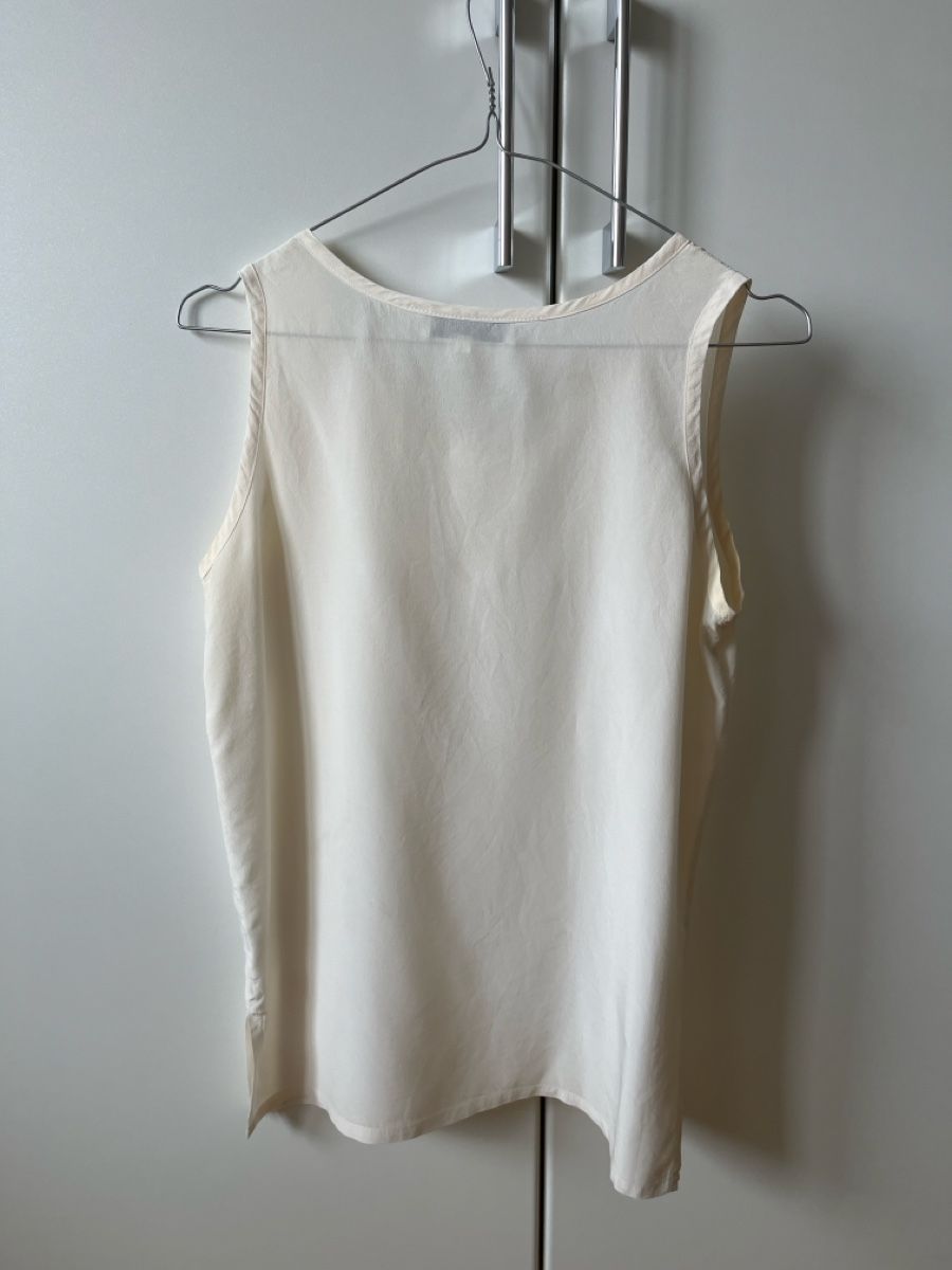 Tops: ZUCCHERO Seidentop Gr. 36 Cremeweiss – D'occasion à Zürich par Kleanthy 1