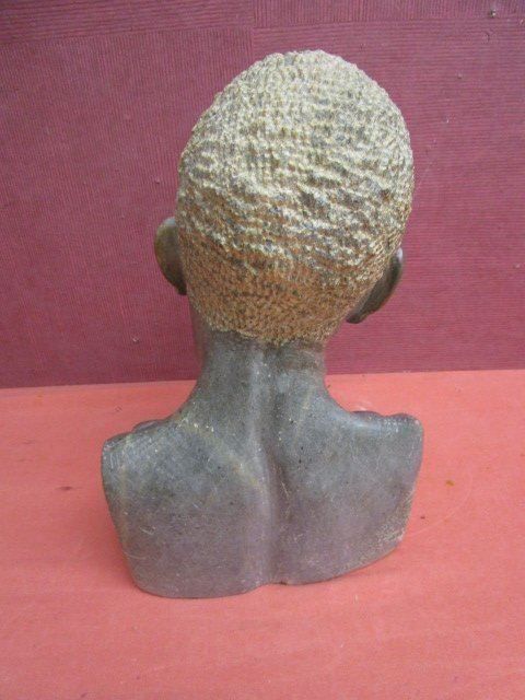 Sculture & Statue: afrikanische Skulptur - Marmor H = 31cm – Usato da Luzern venduto da Horoskop1 5