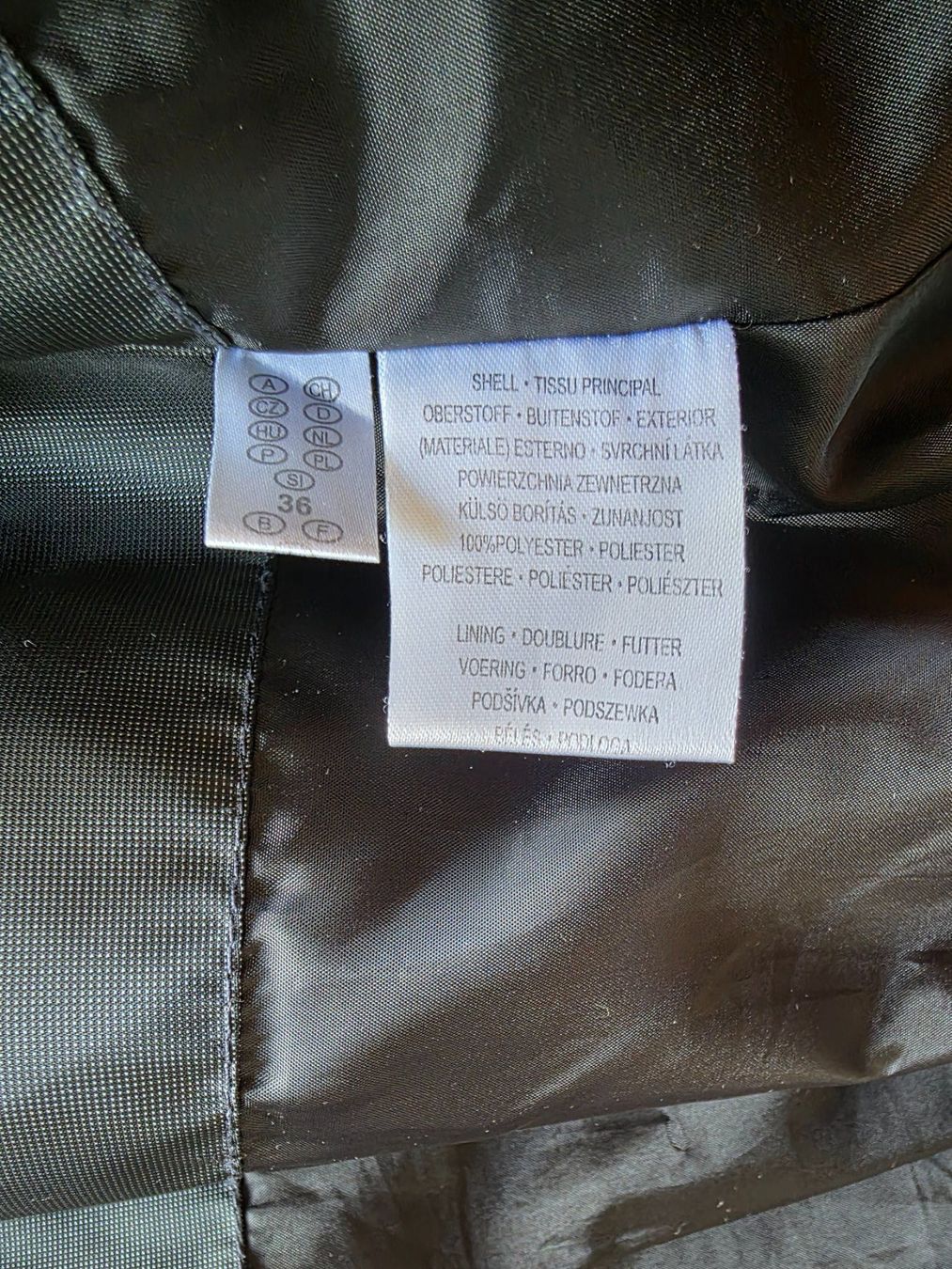 Giacche: Damen Polyester warme Jacke grau Grösse 36 - Gina S. – Usato da Walterswil BE venduto da Lonitti 4