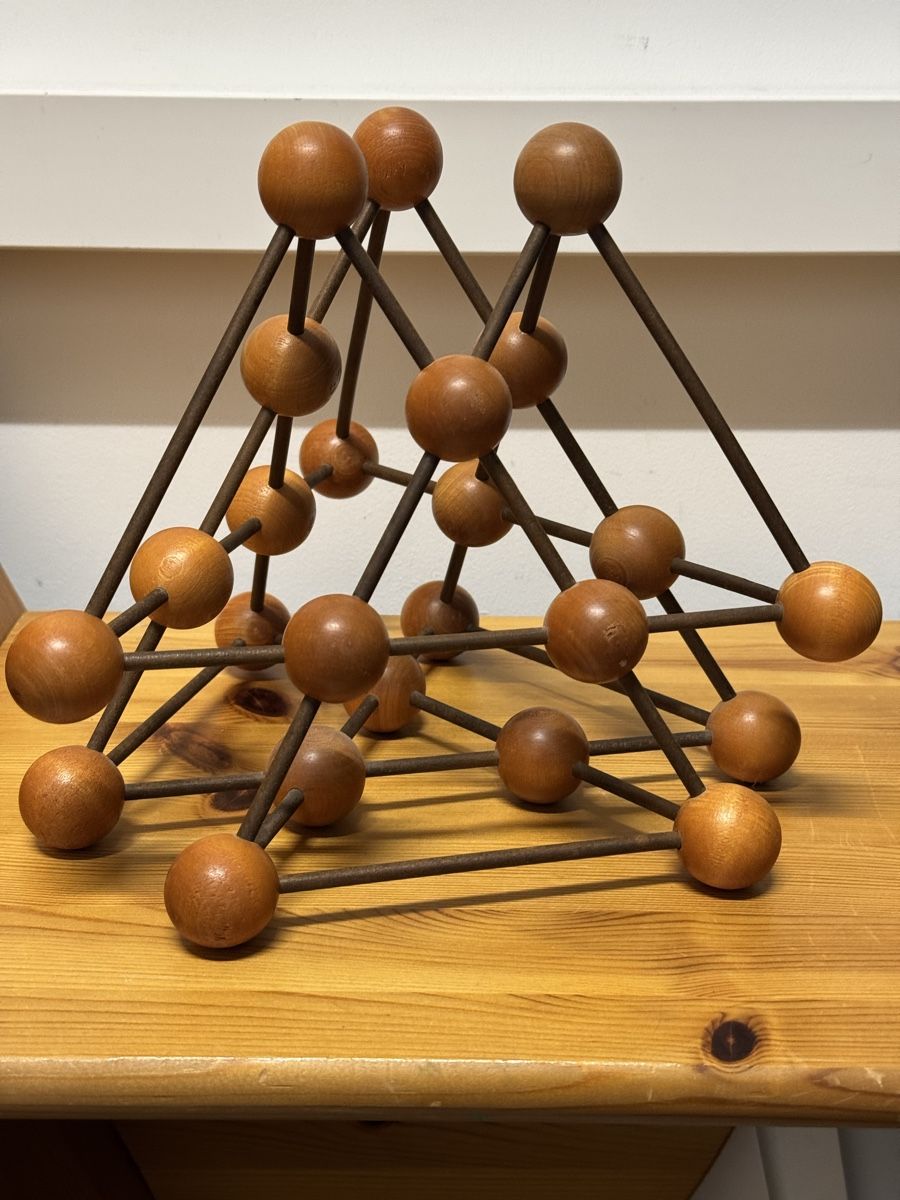 Kit di costruzioni: Vintage Molecular Structure Model Geometric Sculpture CT405 – Usato da Morges venduto da SevArt 3
