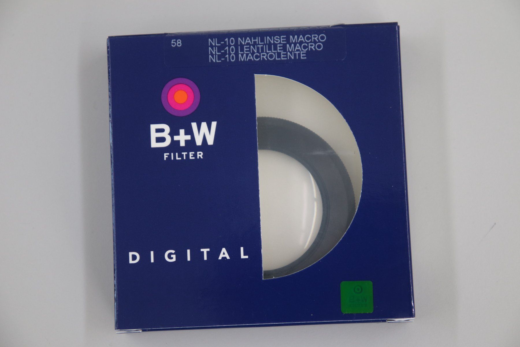 Filter: B+W NL-10 Nahlinse (Macro) 58mm – Neu und originalverpackt aus Zofingen von OWYSSAG 1