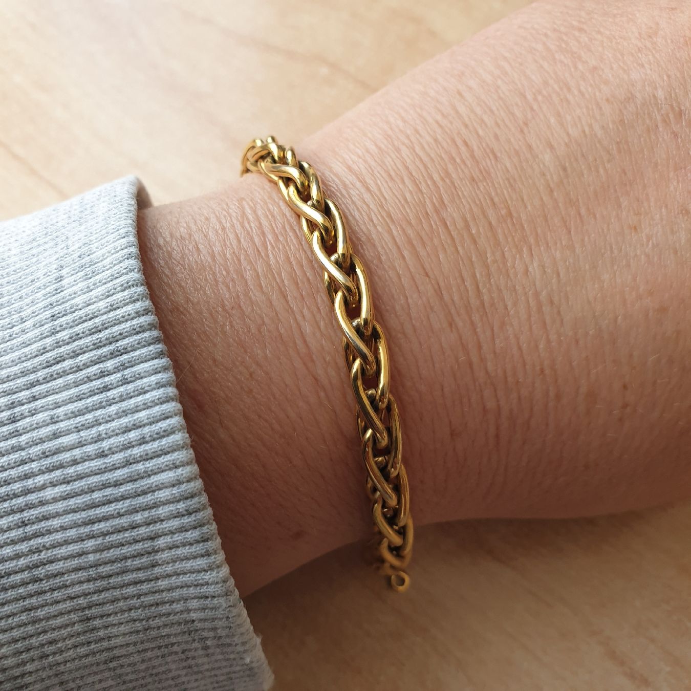 Bracciali & Braccialetti: Modeschmuck Armband Metal 19cm Teuschend Echte Optik – Usato da Winterthur venduto da katzen07 3