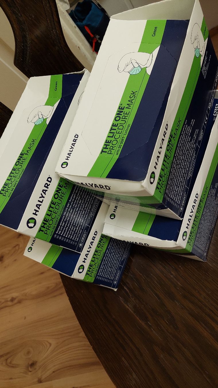 Prodotti per la cura medica: gesichtsmasken/Procedure Mask pro Pck. – Nuovo e nell'imballaggio originale da Basel venduto da O-MEGA 4