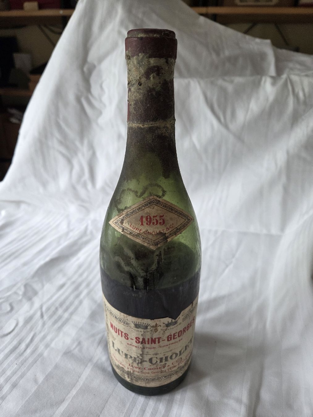 Vino: Weinflasche Antik 1955 – Usato da zürich venduto da Guggach32