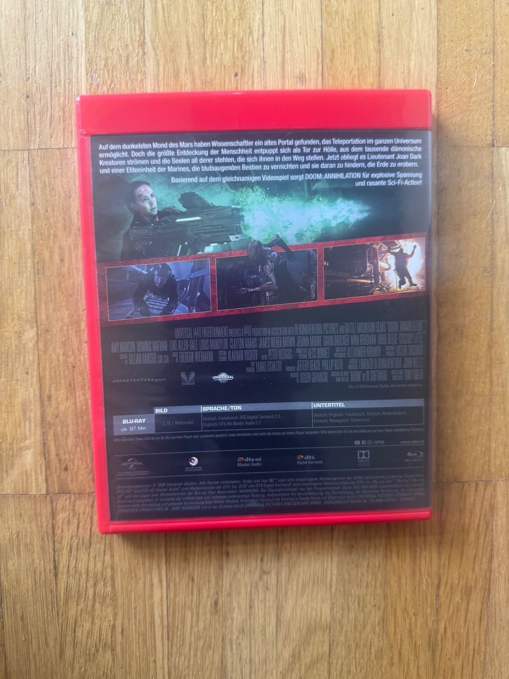 Tutti i DVDs: DOOM: ANNIHILATION. (BLU-RAY) – Usato da Basel venduto da san_2qlq 1