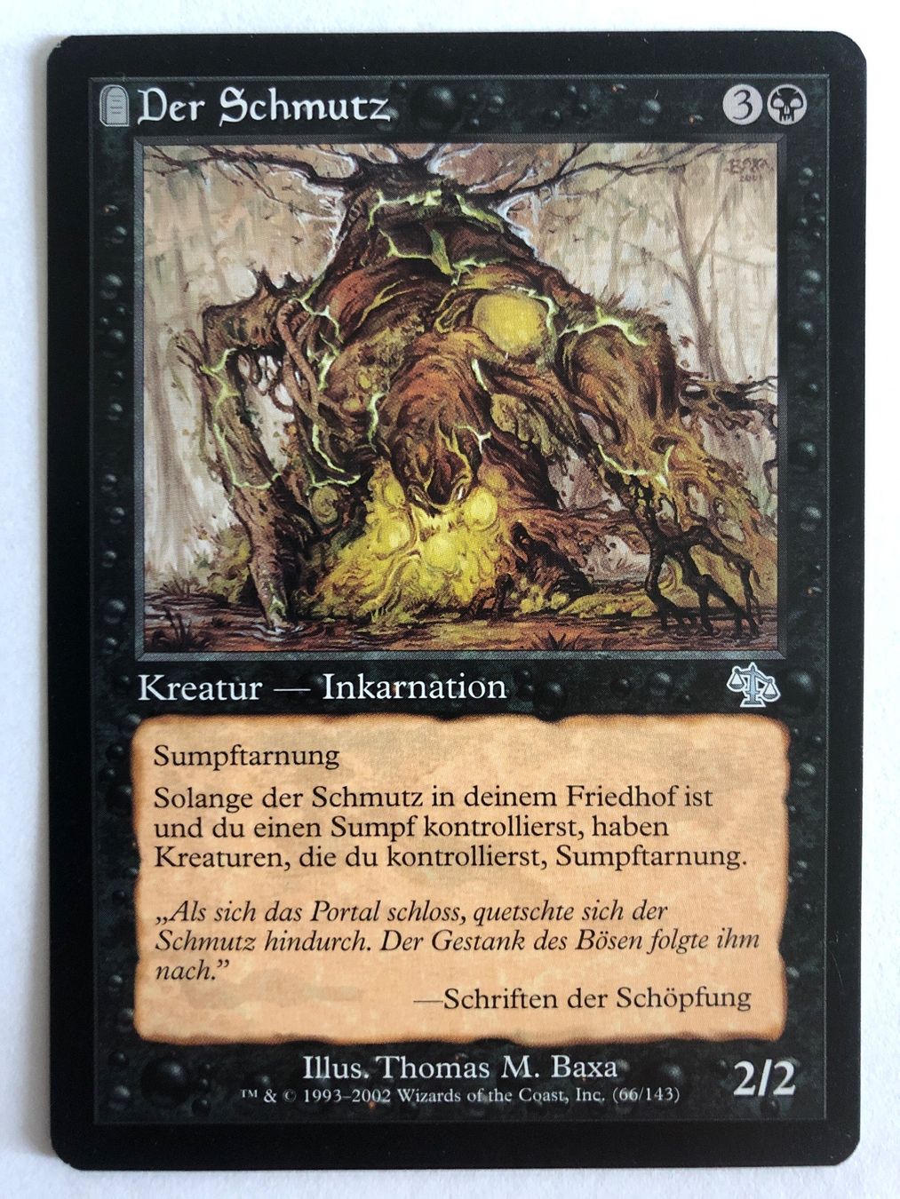 Magic The Gathering Carte collezionabili: MTG - Der Schmutz - #direktkauf – Usato da Basel venduto da Melchior5