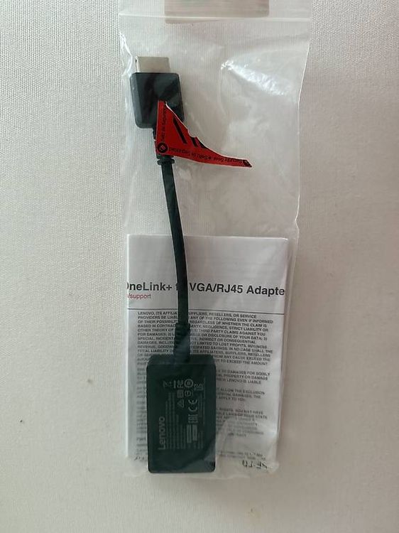 ThinkPad Onelink+ to VGA/RJ45 Adapter zum halben Preis (Gebraucht) in ...