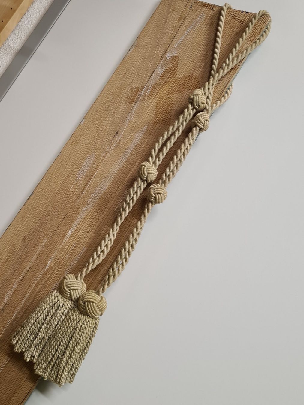Tutte le decorazioni: *2 Retro Vorhang Kordeln, je 65 cm lang – Usato da Amriswil venduto da kleindeko 2