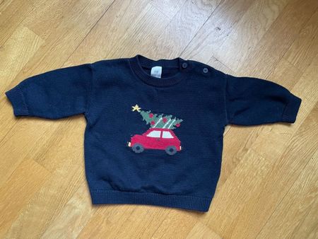 H&M Weihnachts-Pullover, Grösse 68, Top Zustand!🎄🚗