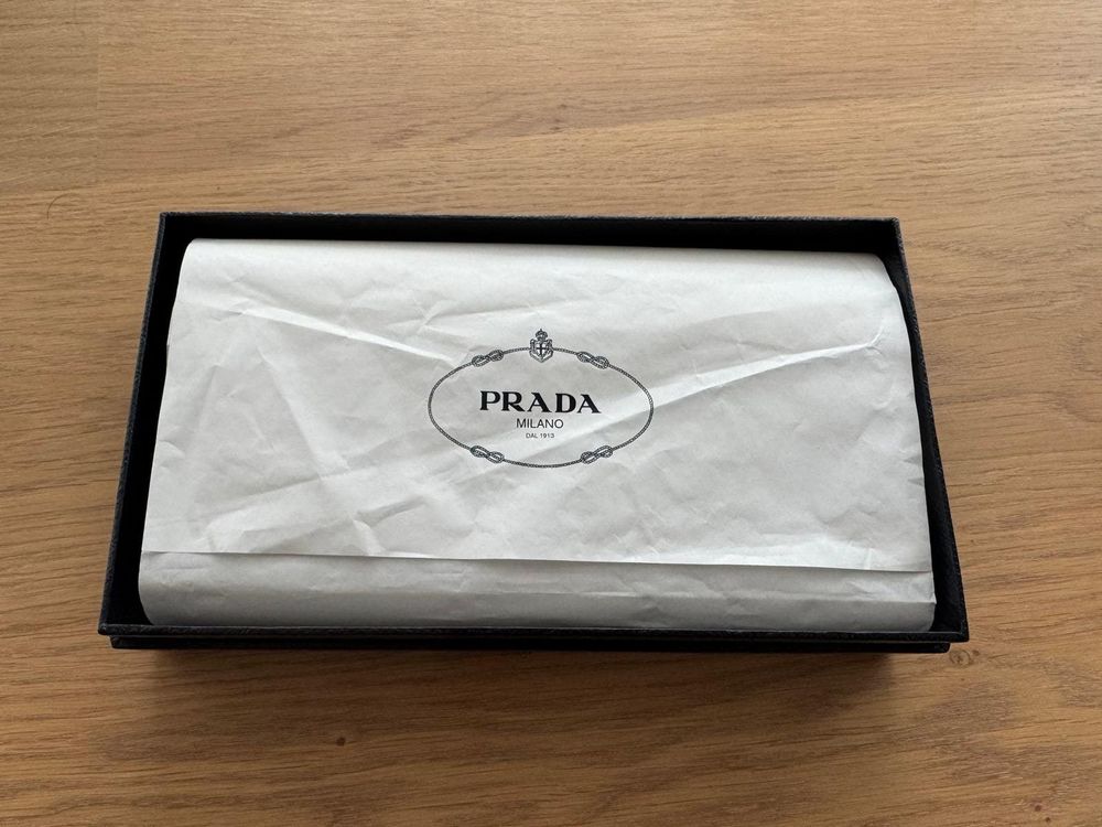 Prada Portamonete: Prada-Saffiano Leather Geldbörse – Usato da Flums venduto da JXWANG 5