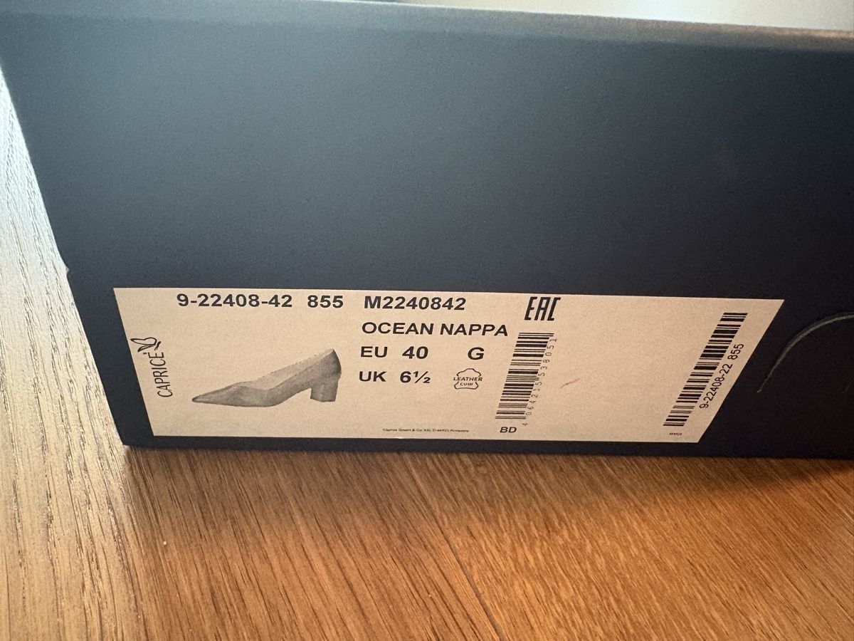 Scarpe da donna: Caprice Ocean Nappa Grösse 40 – Nuovo e nell'imballaggio originale da Wettswil venduto da lovesbikes 2