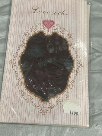 Strumpfhose Love Socks Gothic Style Y2K One Size NEU