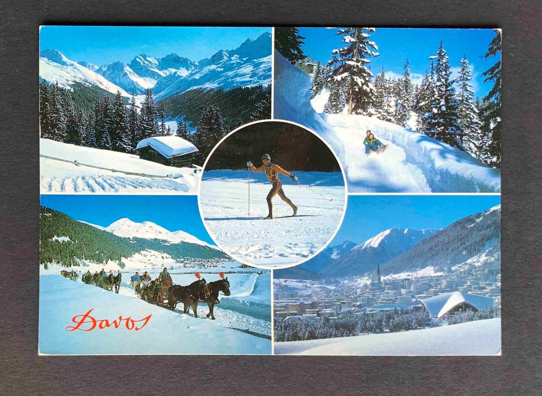 Cartoline postali: AK Davos – Usato da Goldau venduto da artelier1