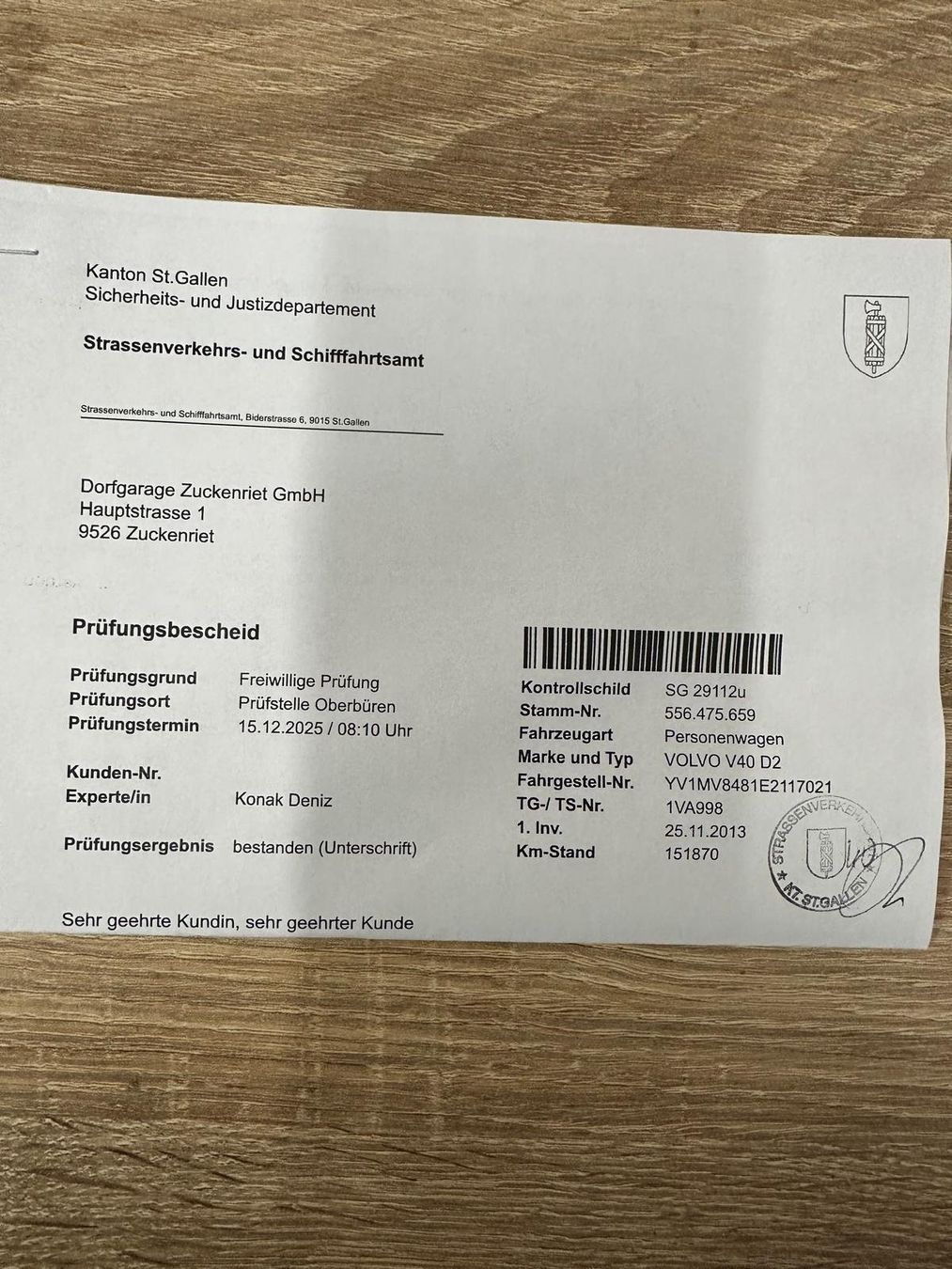 Volvo Automobili: Volvo V40 Diesel – Usato da Zuckenriet venduto da DGZ2020 7