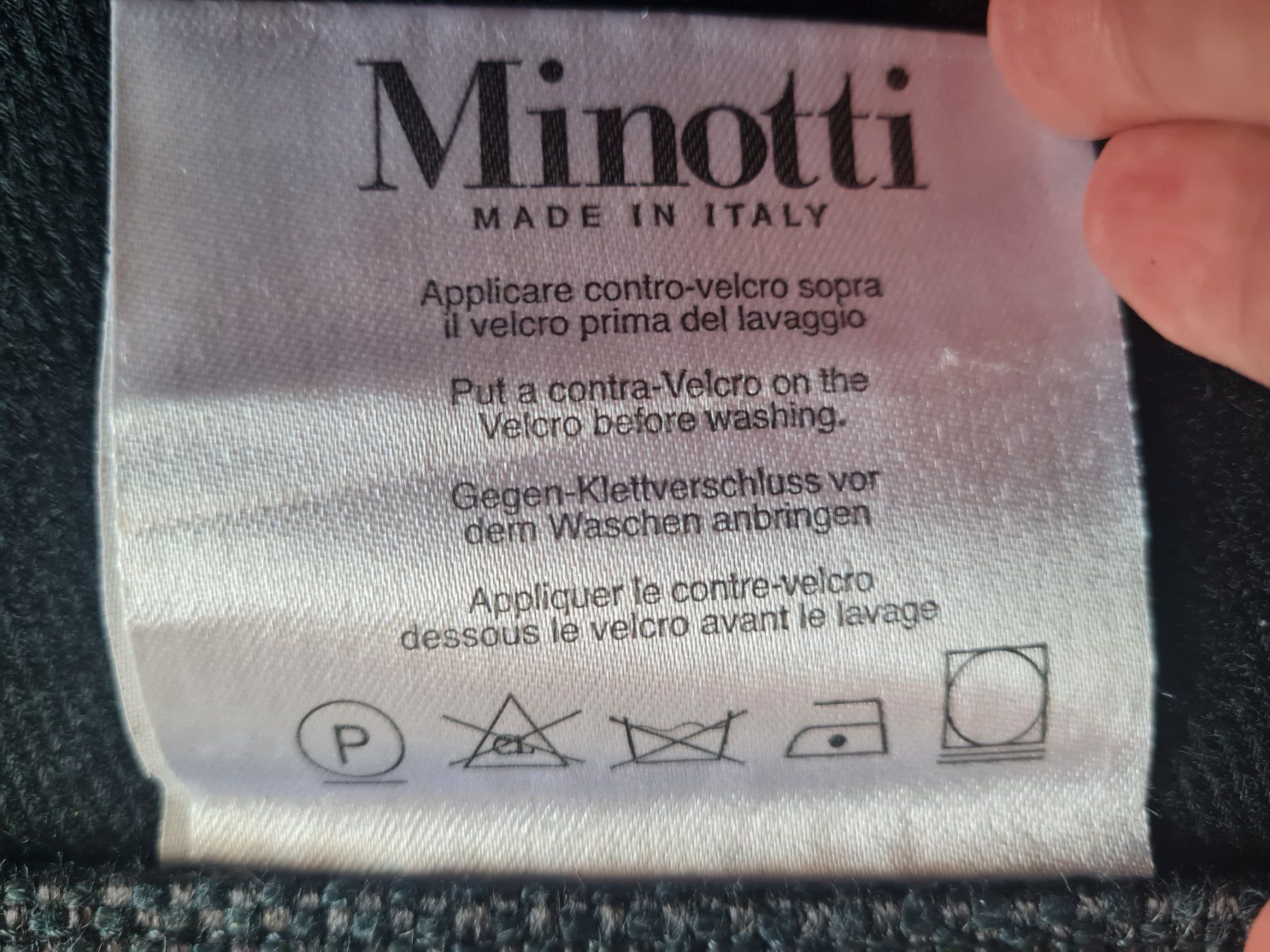 Minotti Divani: Minotti Sofa Hamilton, blau – Usato da Schönenberg ZH venduto da saaba13 3