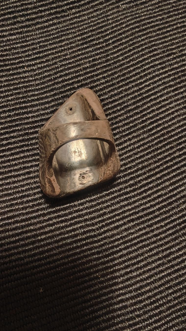 Anelli: Schöner Ring mit Perlmutt, Unikat – Usato da Hinwil venduto da her_2t5p 2