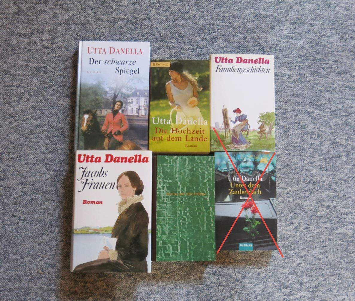 Libri: Danella Utta - div. Titel / Romane – Usato da Schaffhausen venduto da flohmarktbuecherlaus