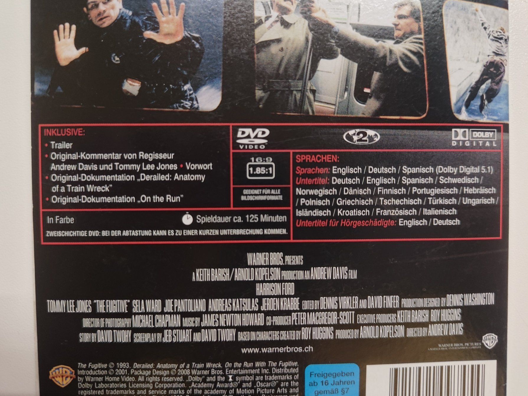 Tous les DVDs: AUF DER FLUCHT – D'occasion à Liestal par Kratzilla 3