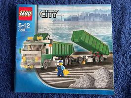 Lego City Kippanhängerzug 7998, in Topzustand