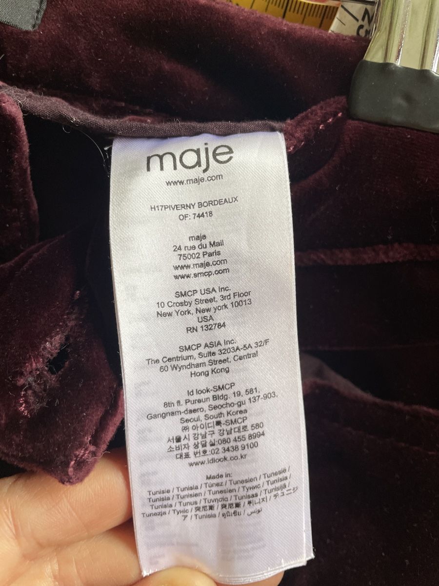 Maje Hosen: Pantalon velours Maje, taille 36 – Neu (gemäss Beschreibung) aus Martigny von Lea_lucci 5