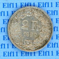 CHF___2.00 1922 vz 2 Franken