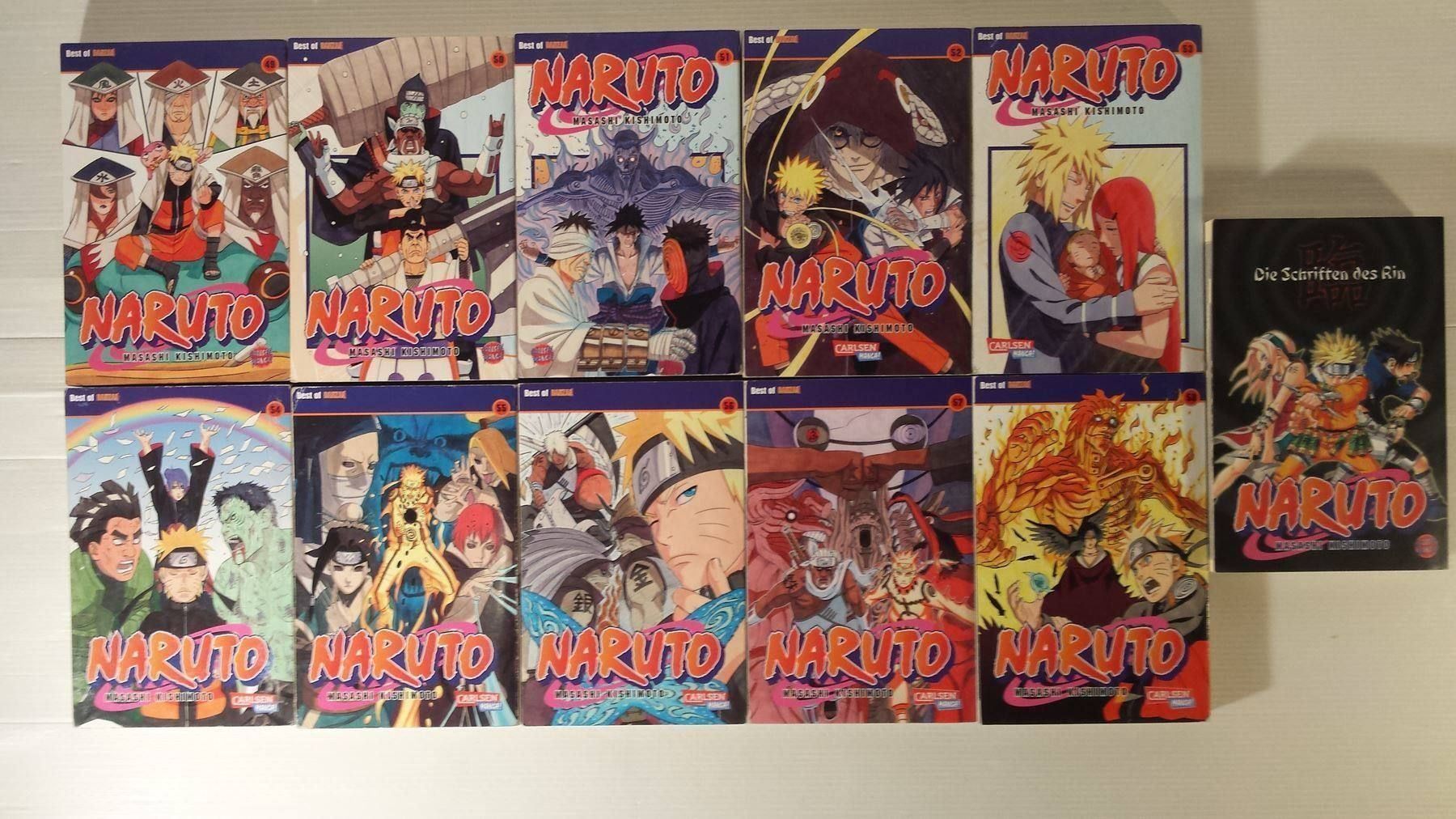 Fumetti: Naruto Masashi Kishimoto Manga 1 bis 58 – Usato da Münchenstein venduto da vitalfit 2