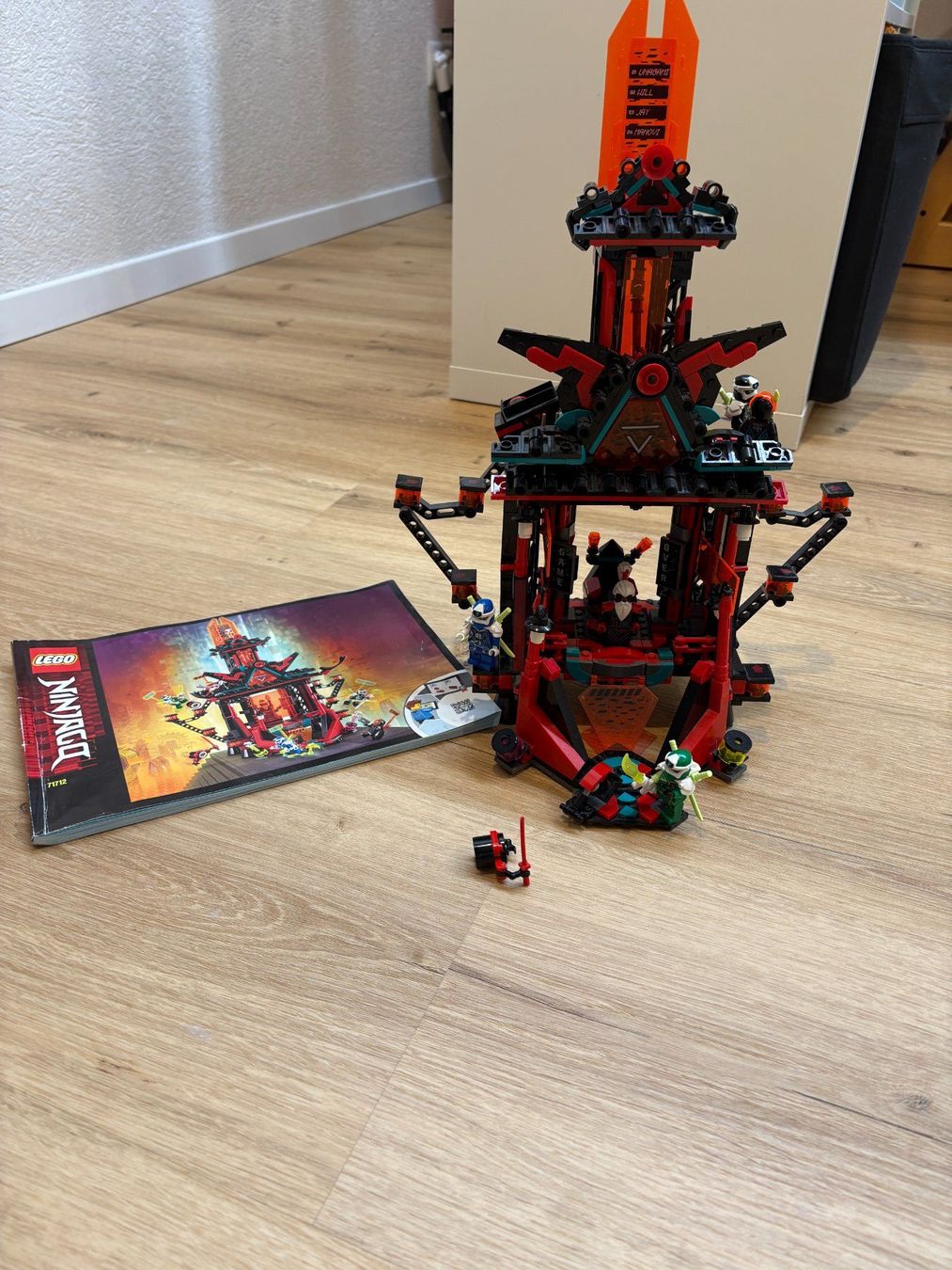 Giocattoli: LEGO NINJAGO 71712 Tempel des Unsinns – Usato da Kirchdorf BE venduto da alfa3316v