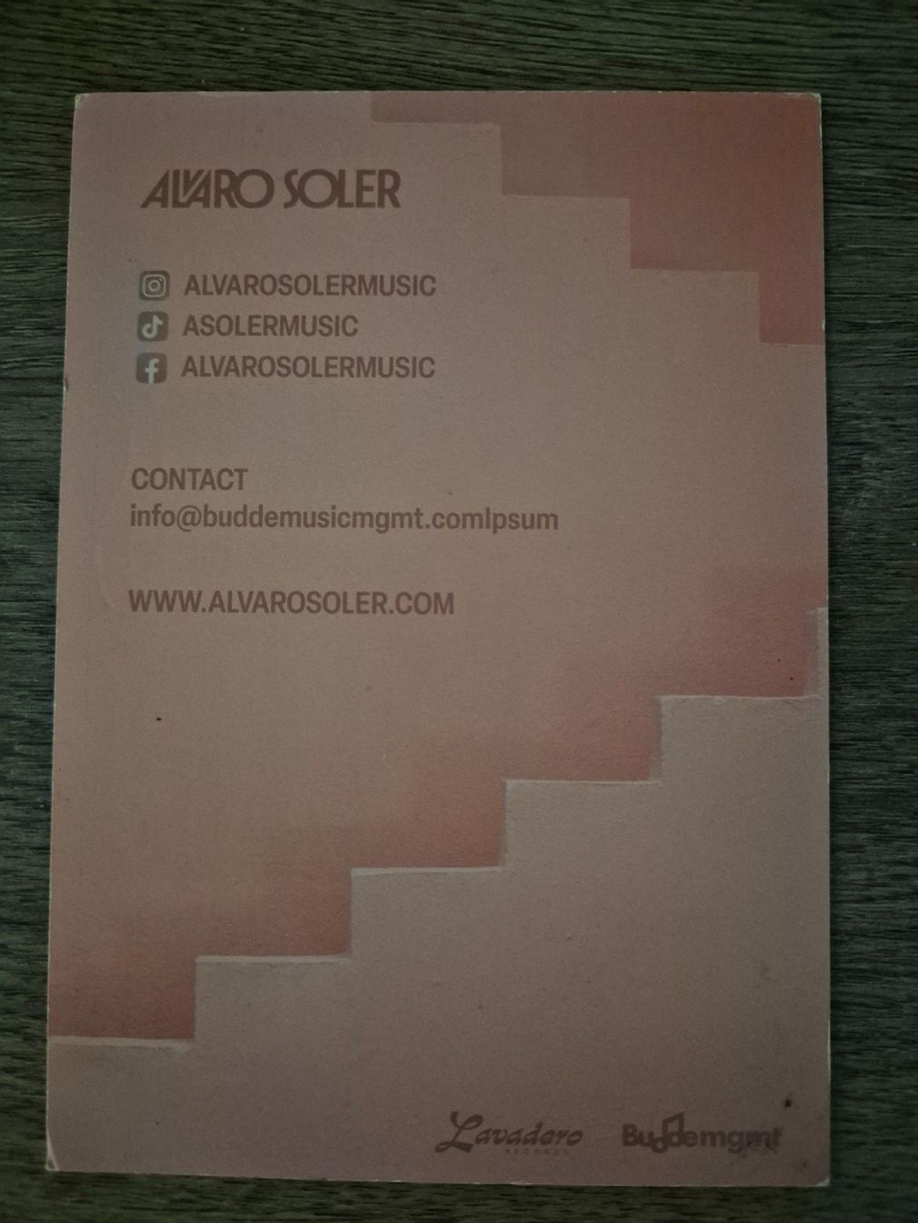 Autografi: Autogrammkarte Alvaro Soler Originalunterschrift – Nuovo (secondo la descrizione) da Eglisau venduto da nicij79 1