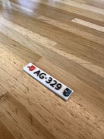 Personalisierbar Autoschild Schlüsselanhänger Aargau